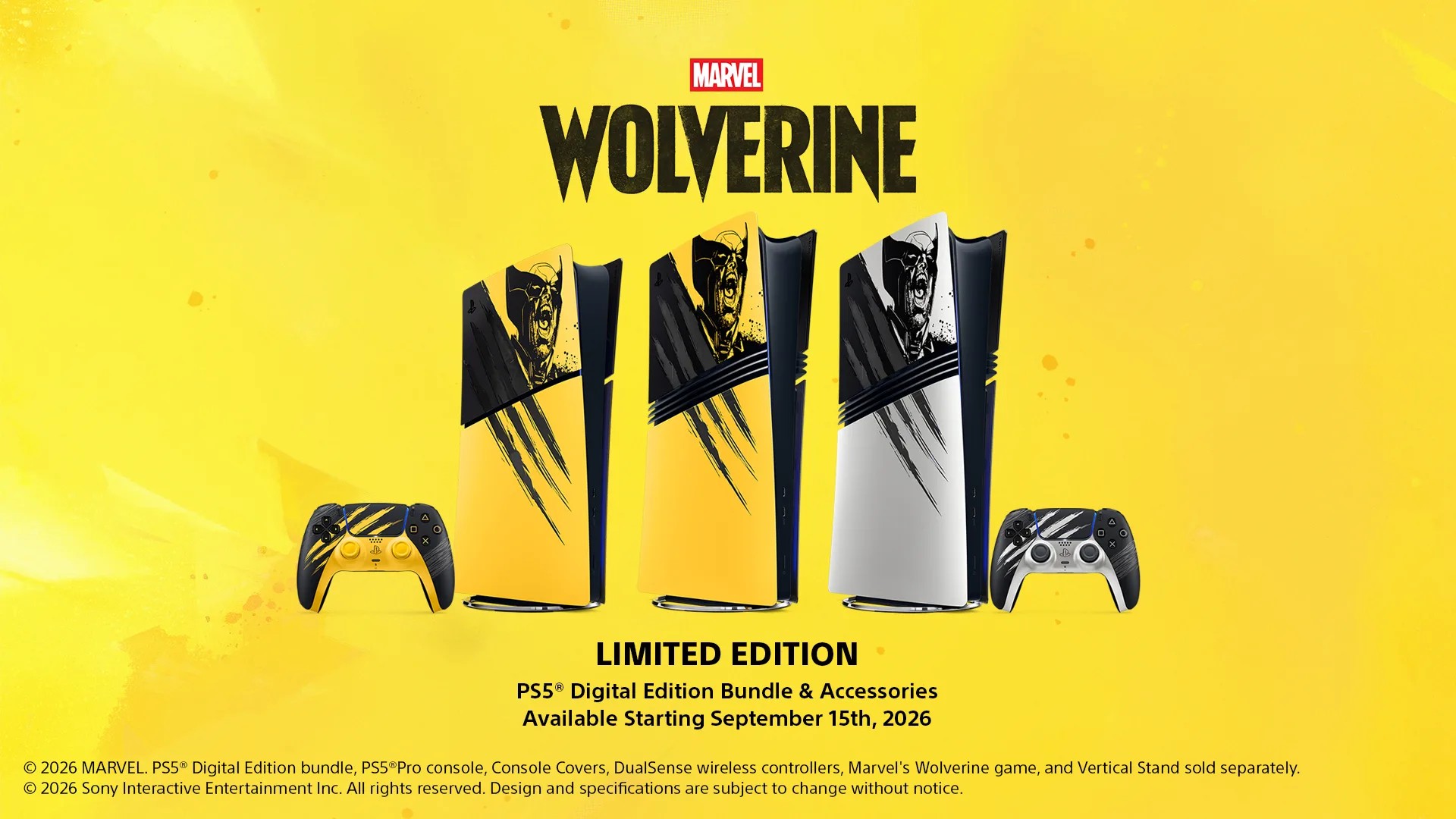 Official art: Marvel's Wolverine Limited Edition PS5 (PlayStation Blog)