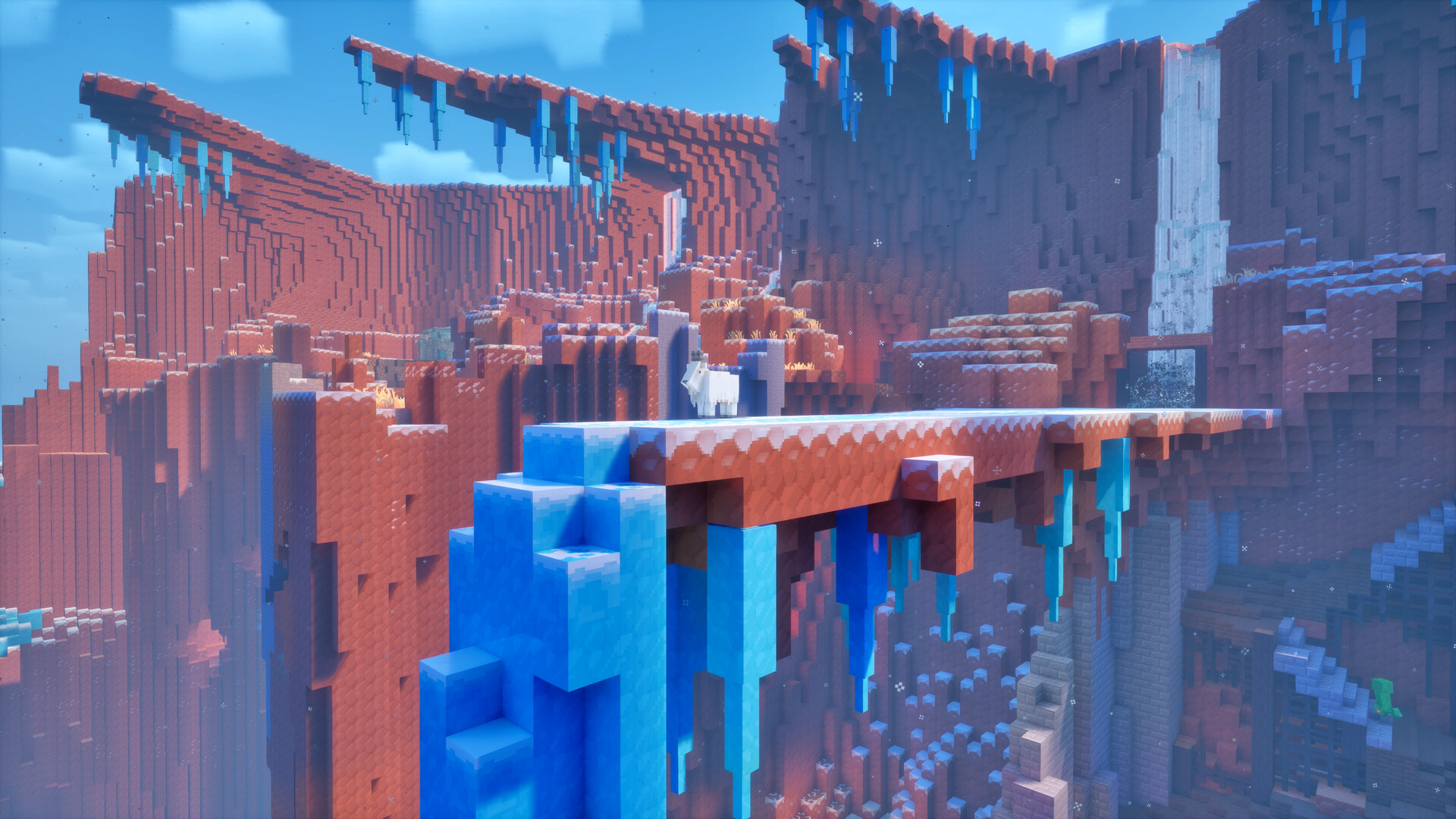 Official Minecraft Dungeons II screenshot showing combat in a cavernous dungeon