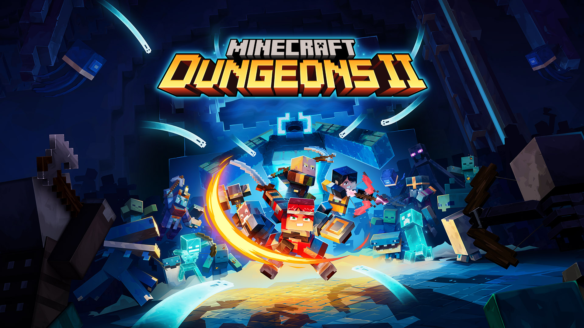 Official Minecraft Dungeons II key art