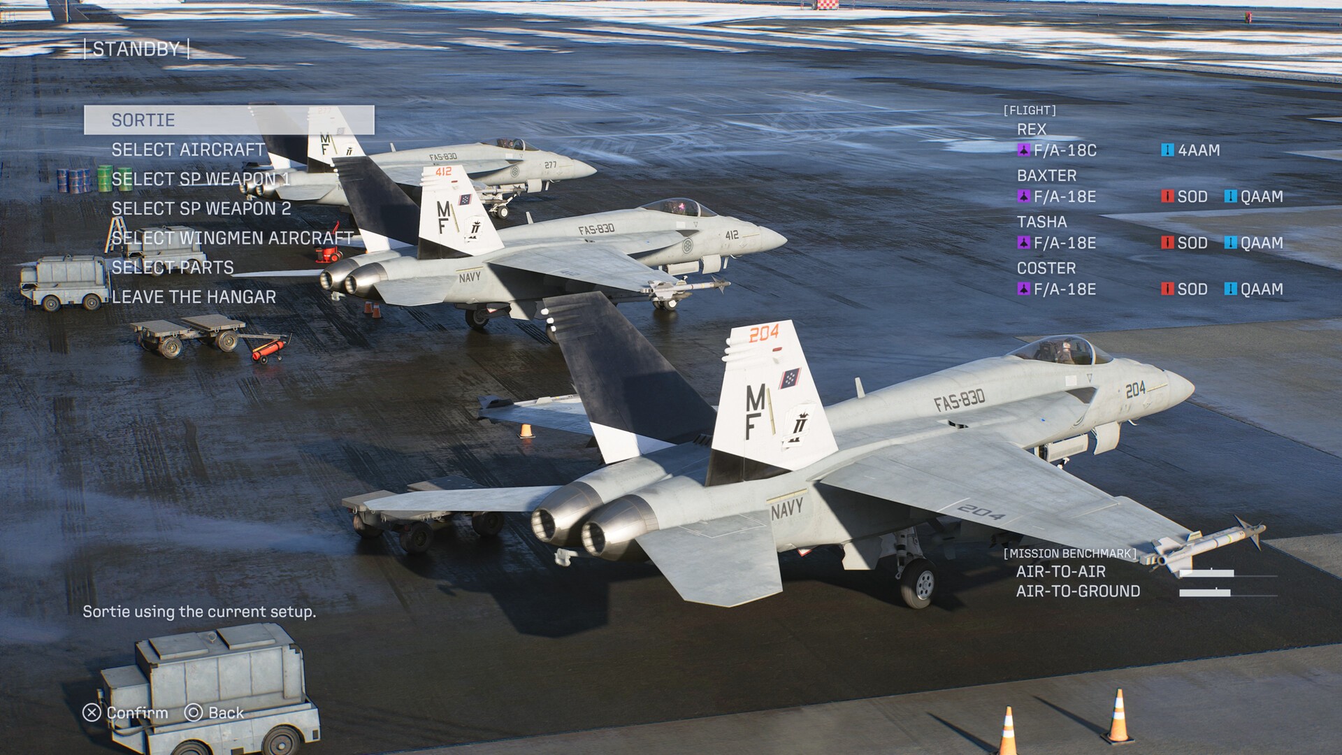 Ace Combat 8: Wings of Theve official gameplay screenshot — cockpit view over clouds