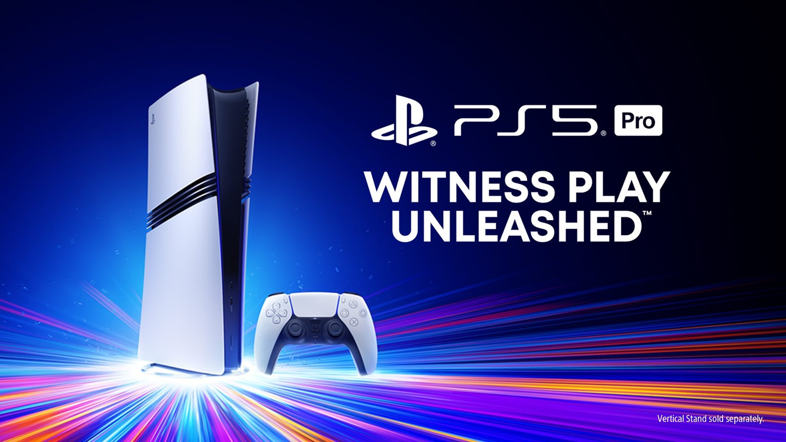 Official PlayStation 5 Pro console and DualSense promotional photo — current-gen hardware context for next-gen PS6 rumors