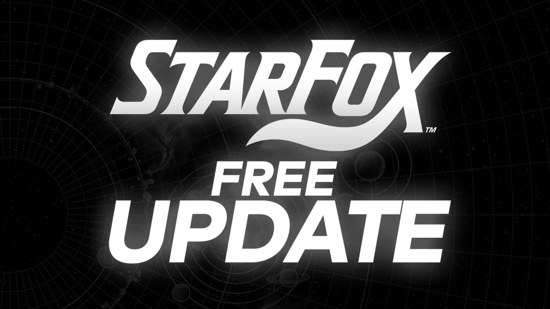 Official Star Fox Nintendo Switch 2 free update key art showing Fox McCloud and the Arwing squadron