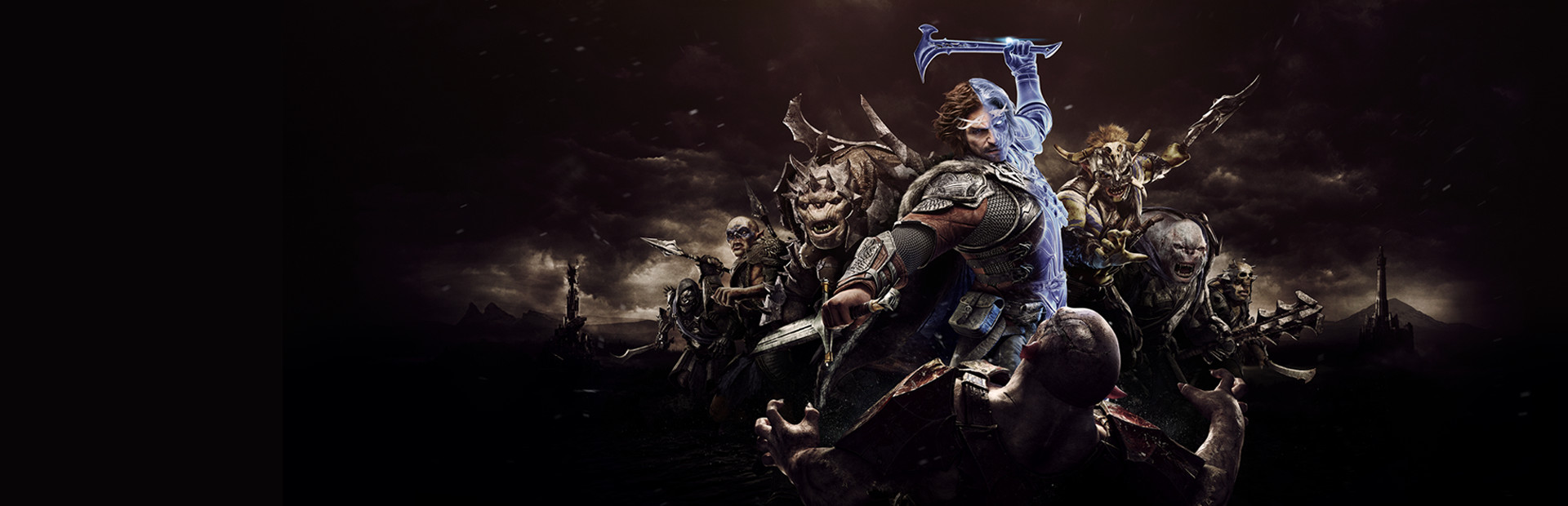 Middle-earth: Shadow of War key art — Aspyr Shadow Bundle coming to Nintendo Switch 2