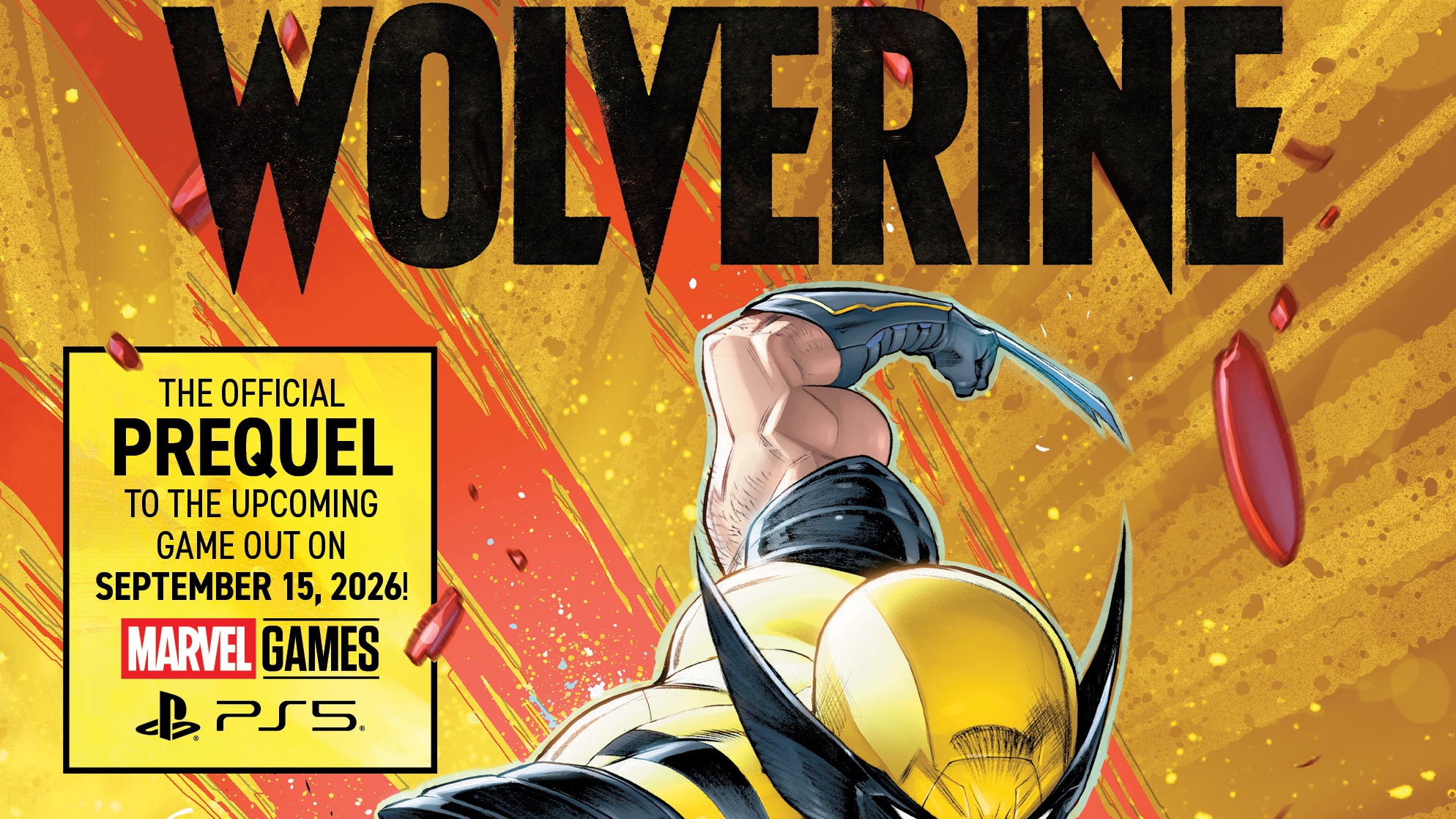 Marvel's Wolverine official key art — UK charts #1 for week ending Sept. 19, 2026