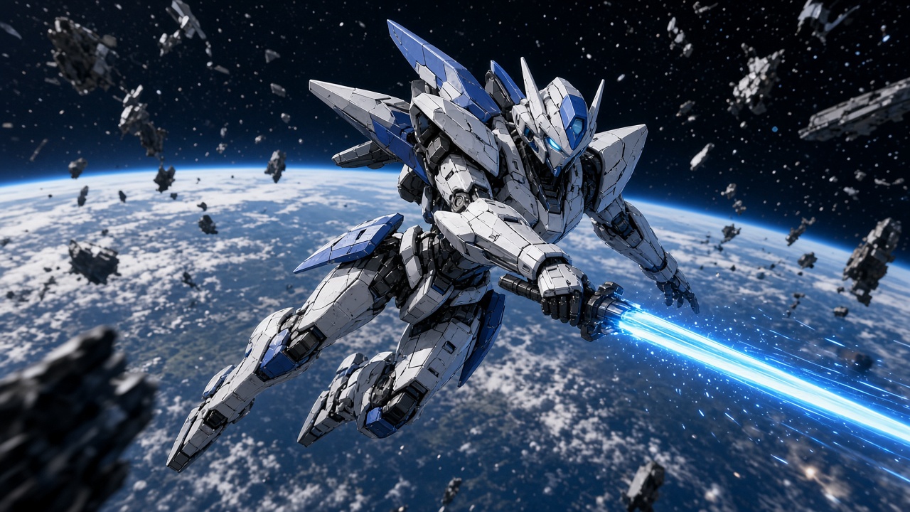 Gundam Rogue Orbit mech combat