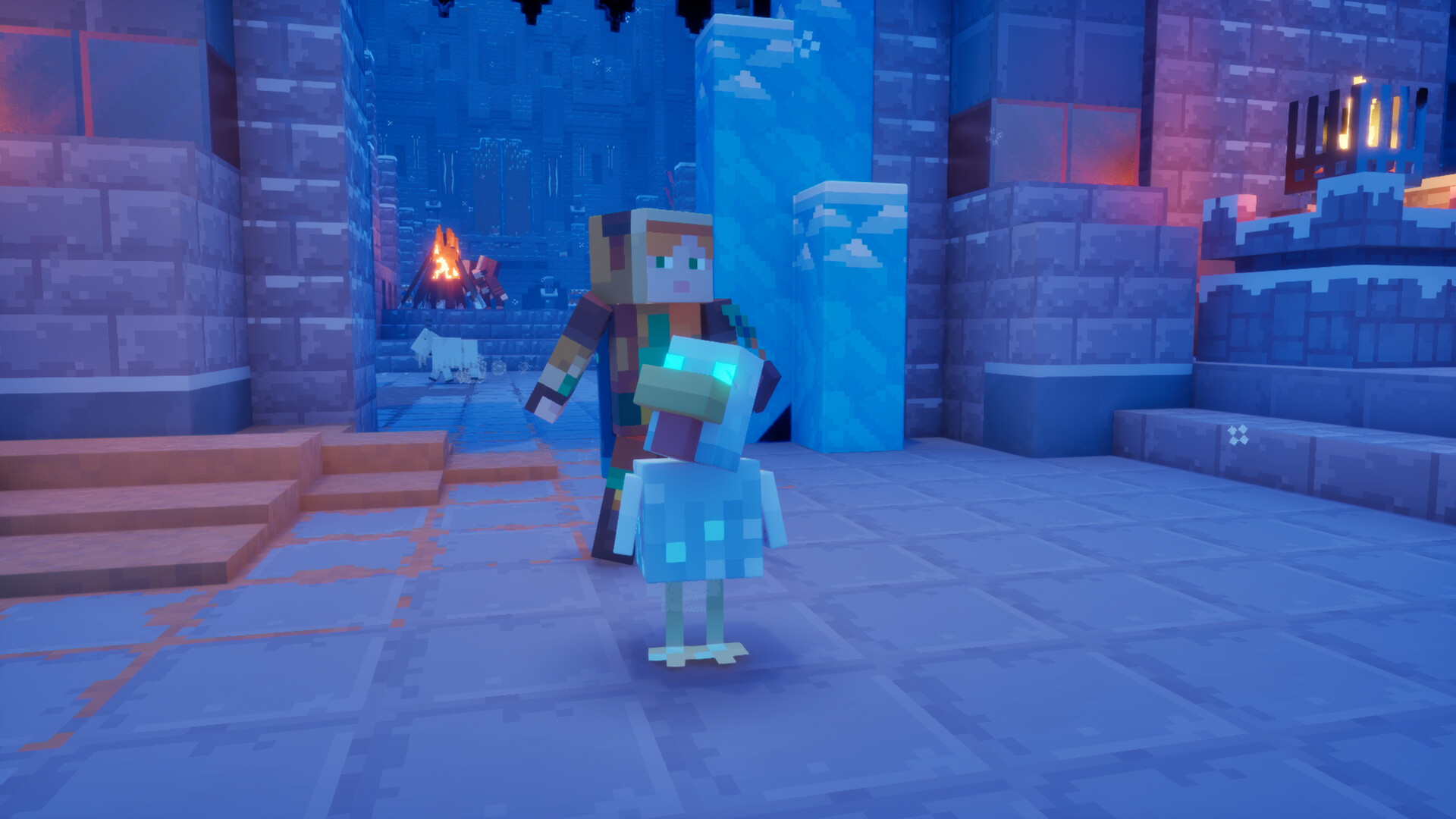 Official Minecraft Dungeons II screenshot — dungeon combat in Mojang’s action RPG sequel