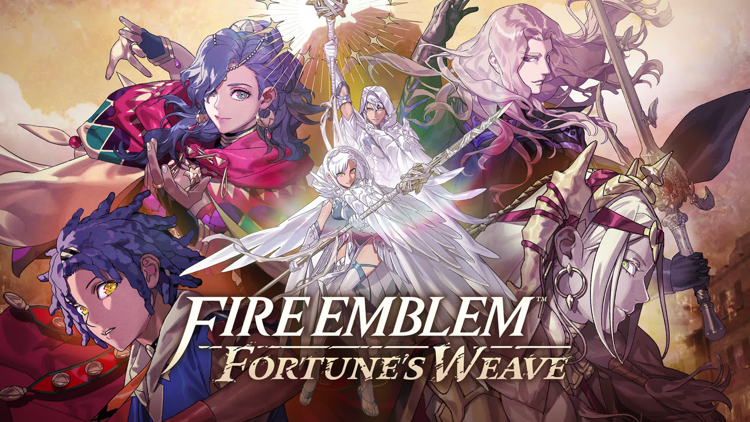 Official key art for Fire Emblem: Fortune's Weave on Nintendo Switch 2
