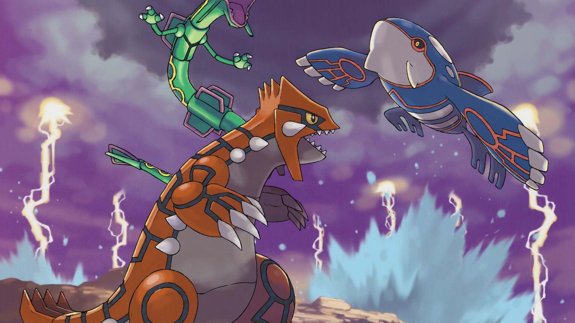 Pokémon Emerald / Gen 3 key art tied to Ruby and Sapphire port rumors