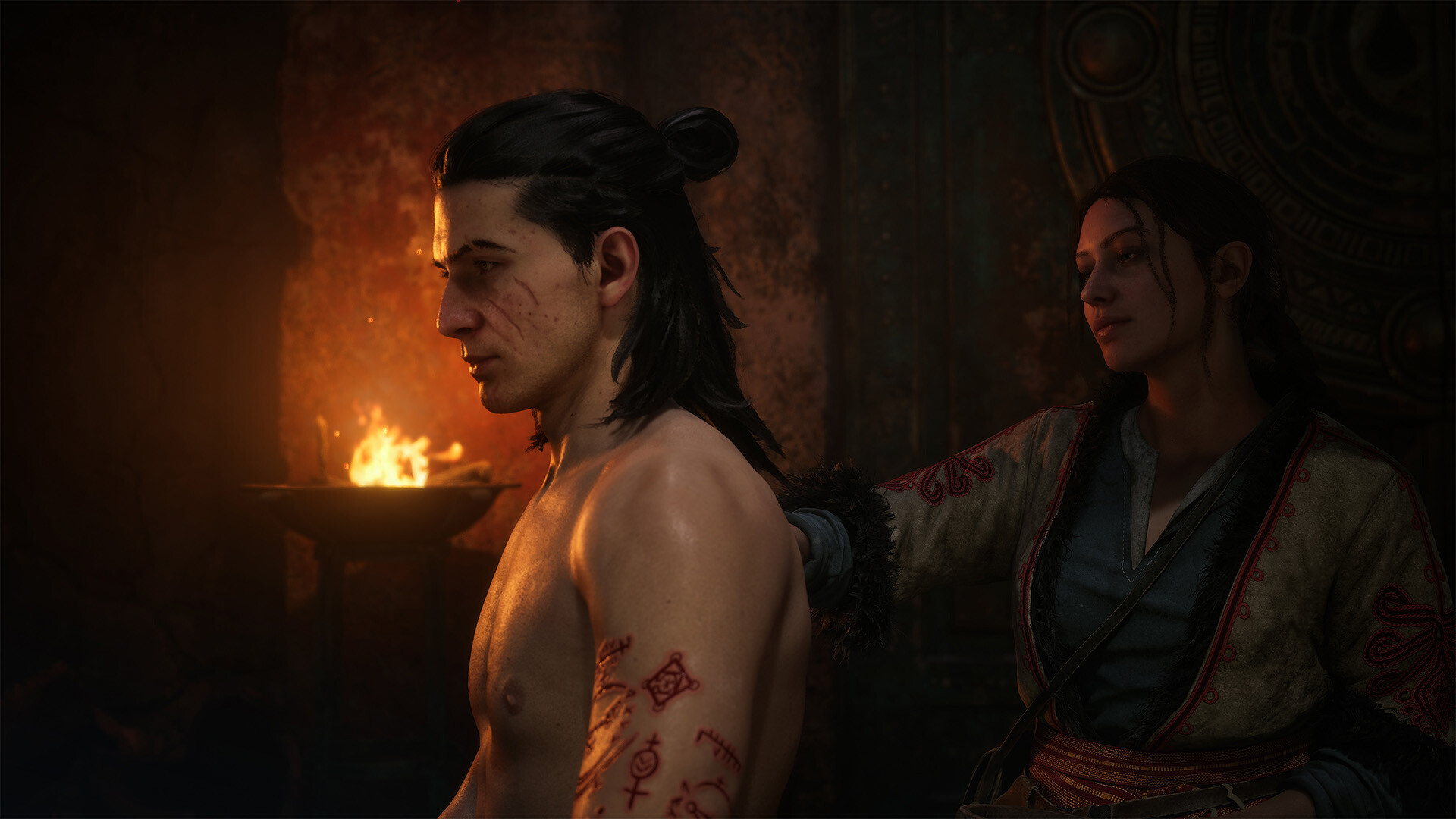 The Blood of Dawnwalker in-game scene