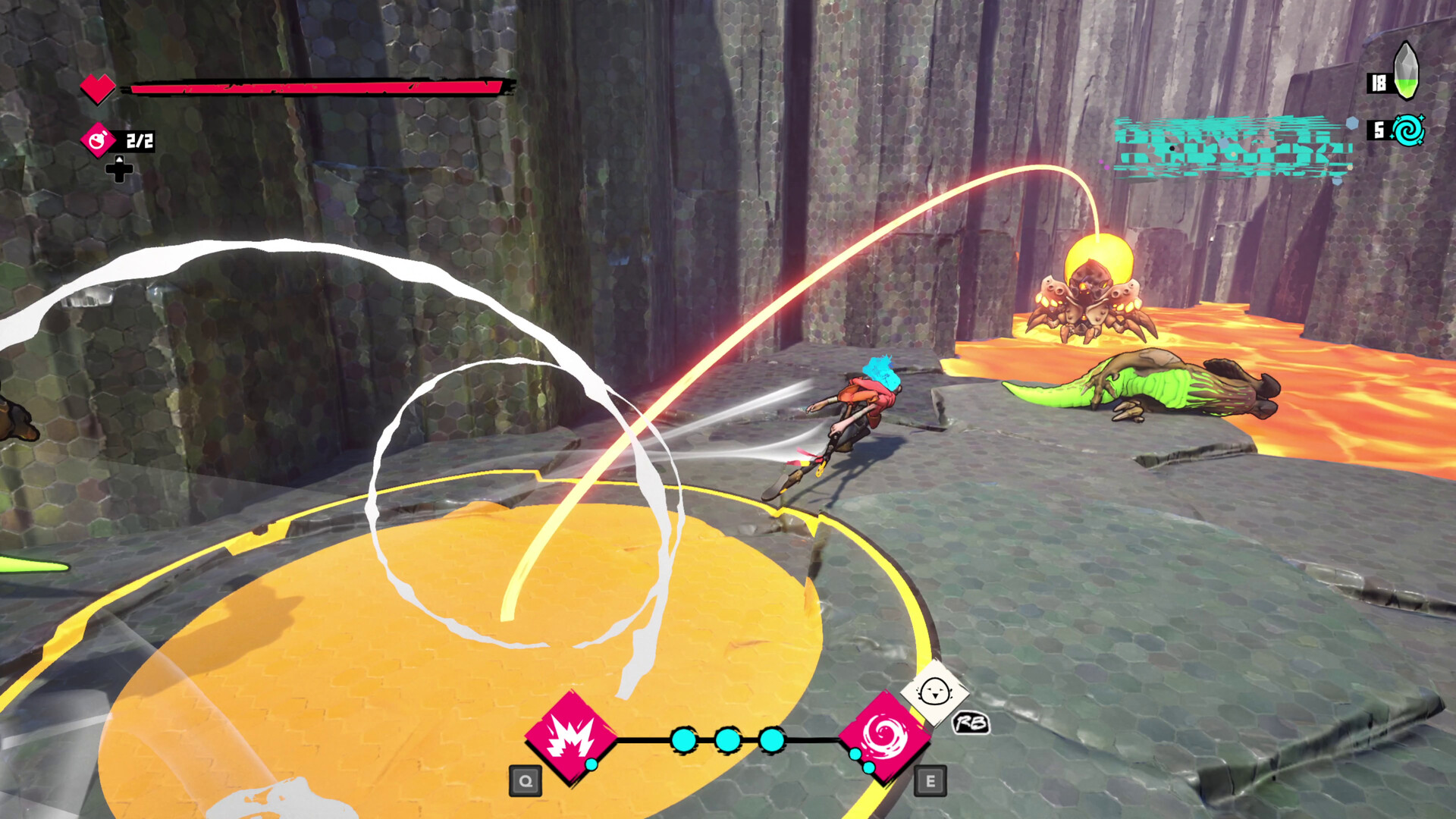 Fading Echo official combat screenshot