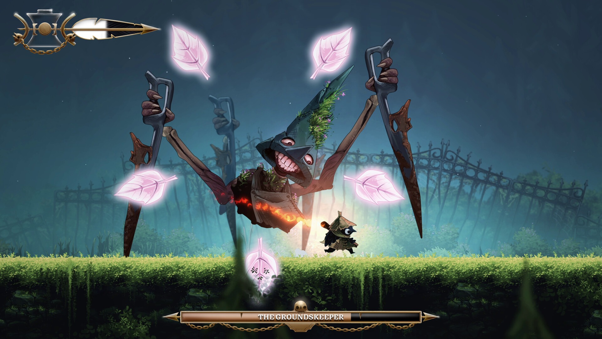 Well Dweller official screenshot — Glimmer with matchstick