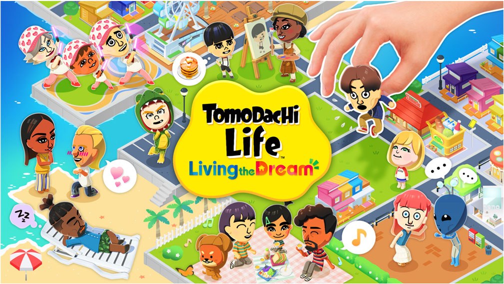 Tomodachi Life: Living the Dream key art from Nintendo’s August 2026 investor materials