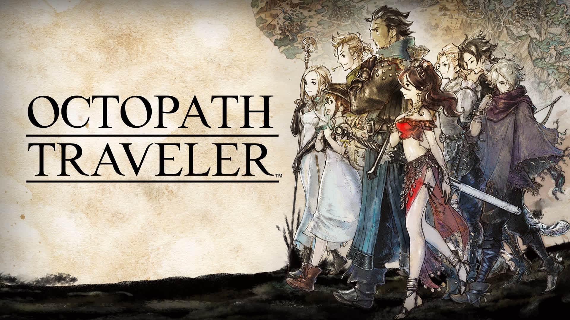 Official OCTOPATH TRAVELER Nintendo Switch 2 eShop hero art from Square Enix