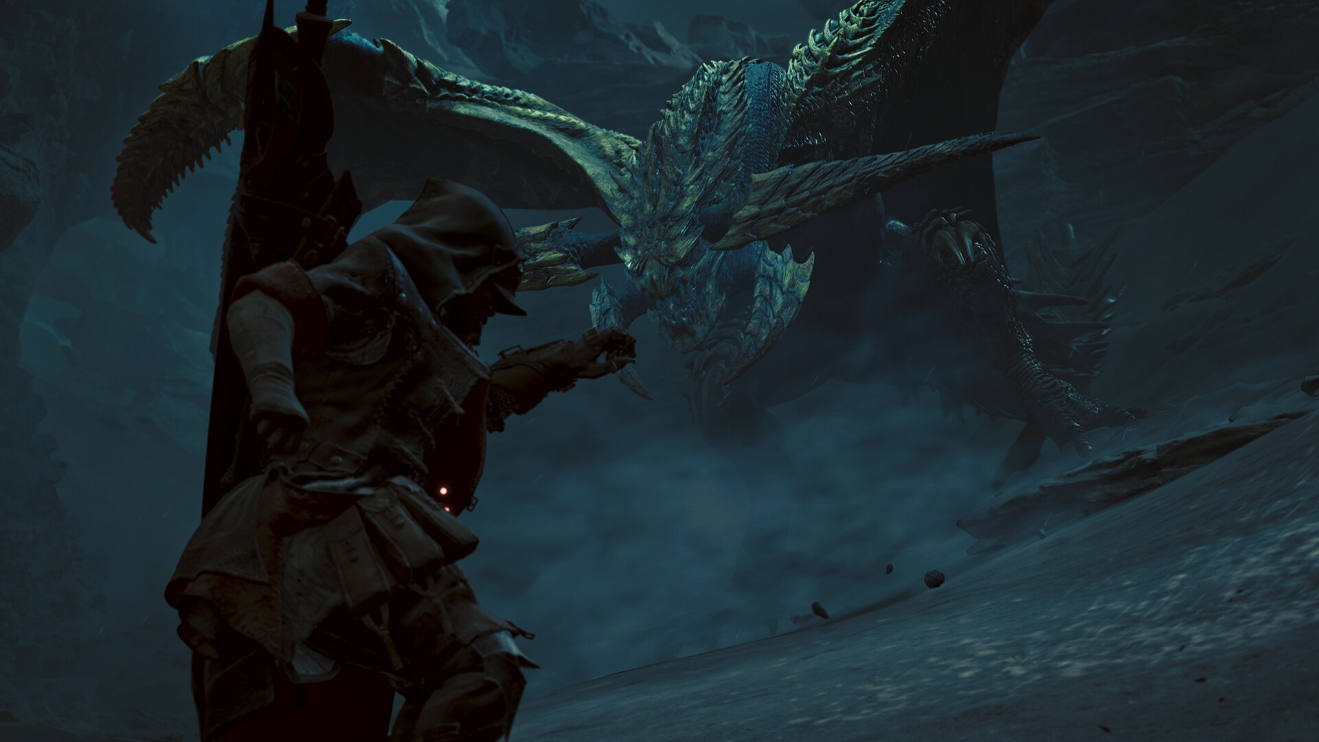 Official Monster Hunter Wilds combat screenshot