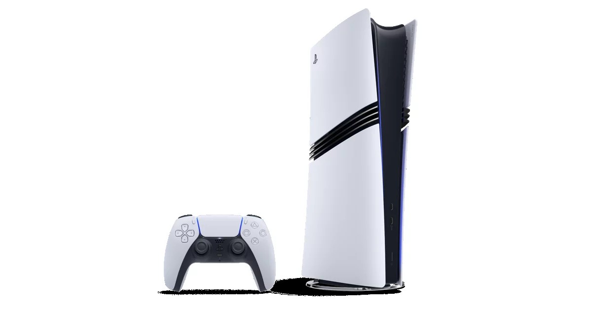 Official PlayStation 5 Pro and DualSense marketing image