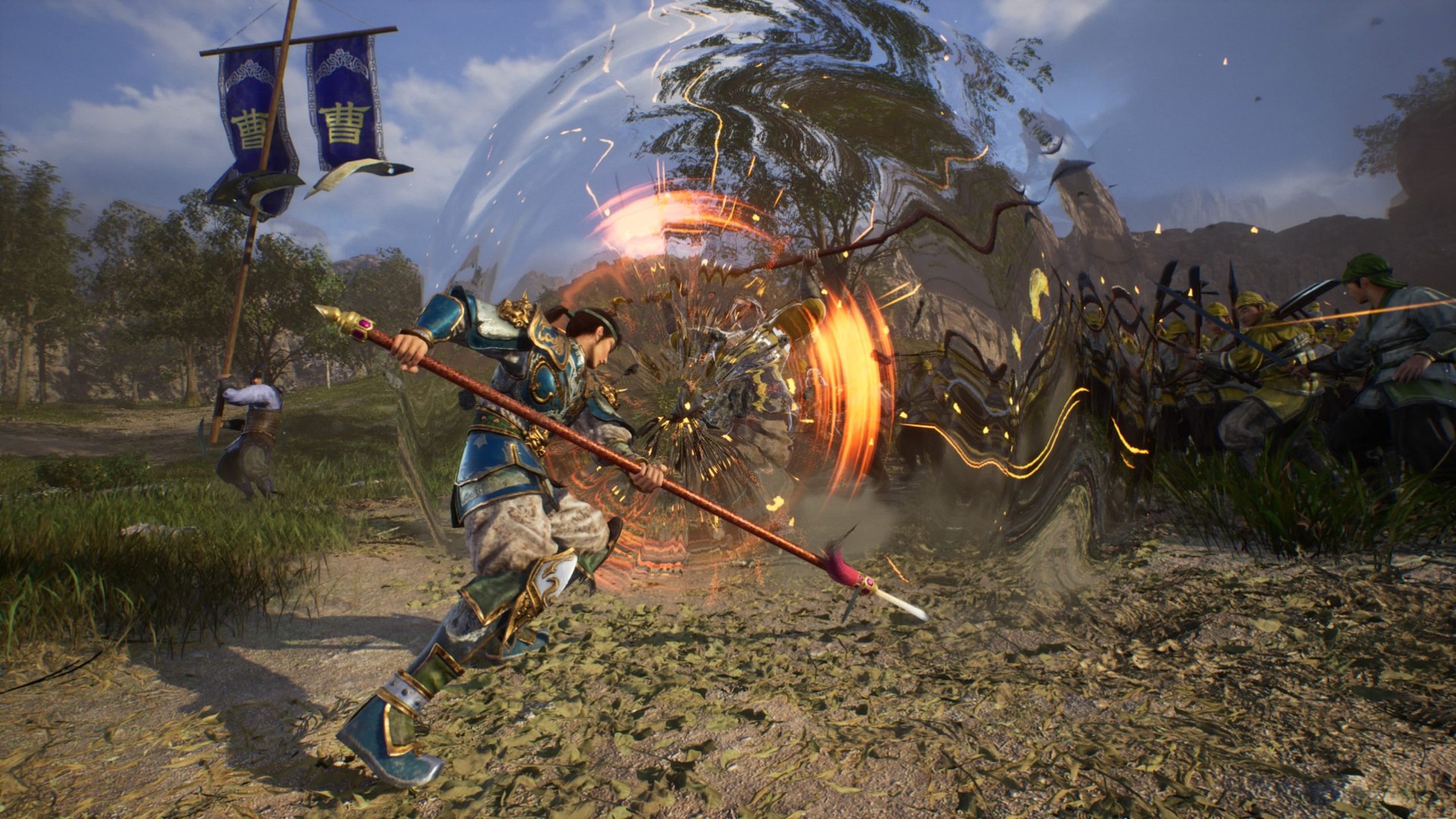 Official Dynasty Warriors 3 Complete Edition Remastered gameplay promotional art